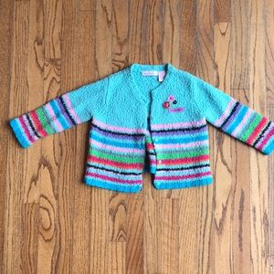 Colorful warm adorable sweater